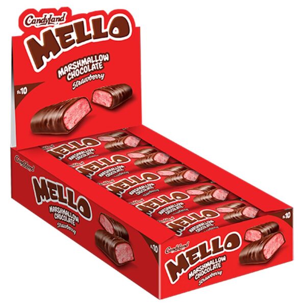 CandyLand Mello Bar Strawberry (1x24)