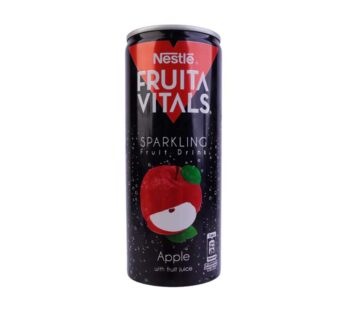 Nestle FRUITA VITALS Sparkling Cans Apple 250ml