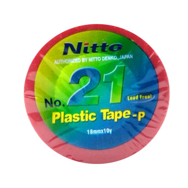 Osaka Plastic Tape Red 18mm