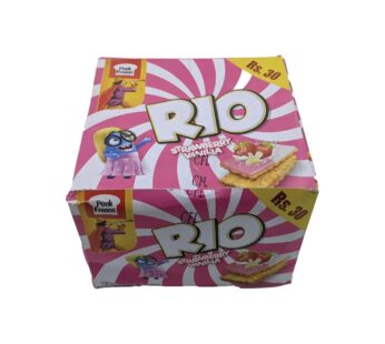 Peek Freans Rio Strawberry Vanilla Munch Pack Box