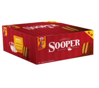 Peek Freans Sooper Classic Chocolate Snack Pack Box