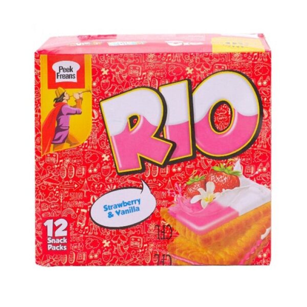 Rio Strawberry & Vanilla Snack Pack Box