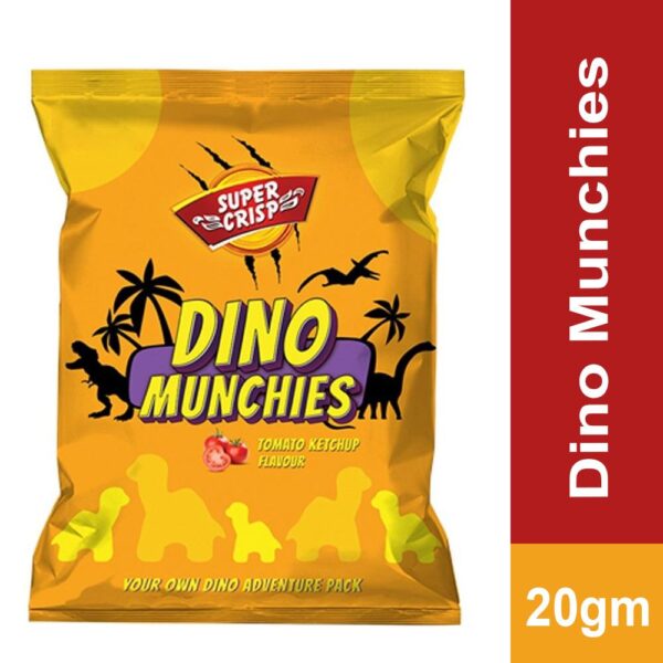 Super Crisp Dino Munchies Ketchup Flavour